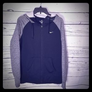 Mens nike therma-fit zip up hoodie